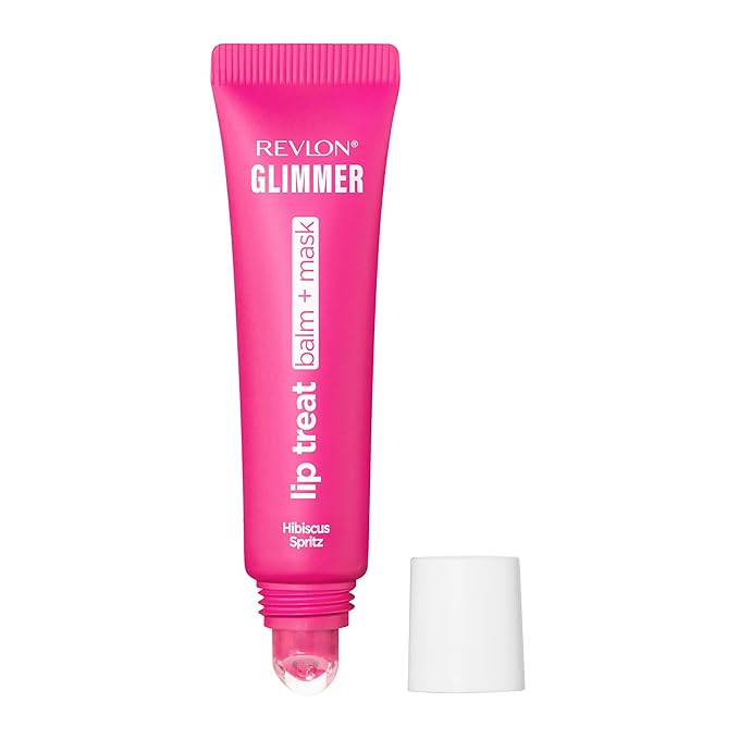 Revlon Glimmer Lip Treat Balm + Mask, Overnight Peptide Lip Treatment, 005 by RevlonConsumerProductsCorp