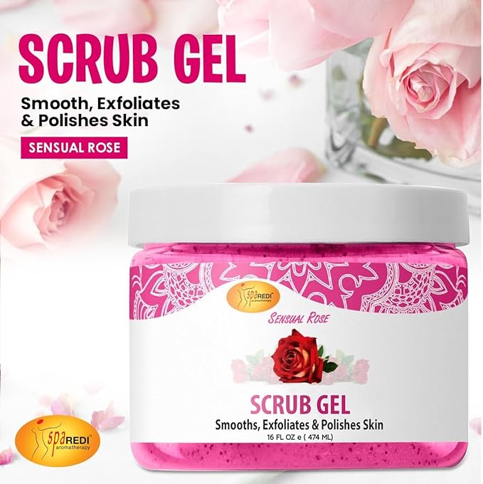 SPA REDI Exfoliating Scrub Gel – Dual-Action Pedicure Treatment - Image 2