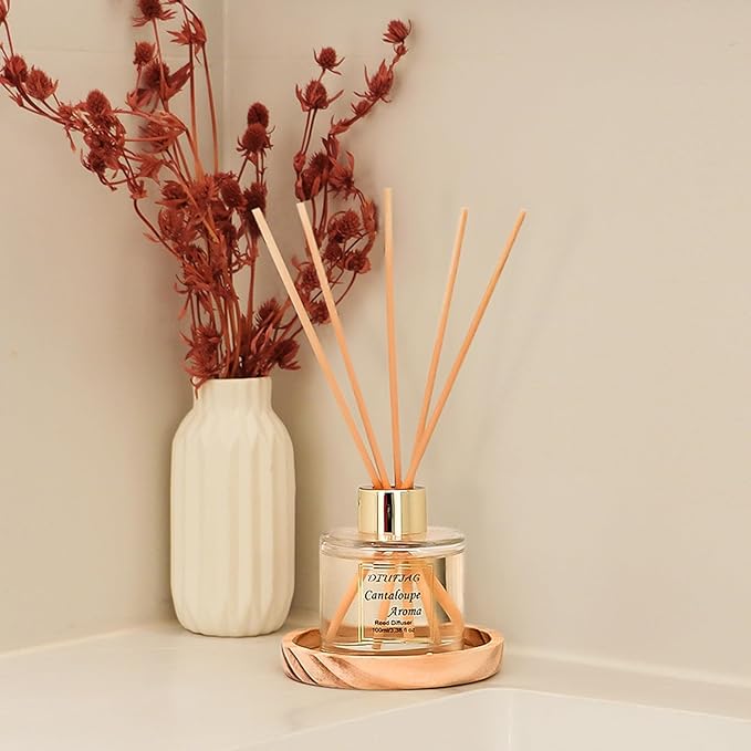 100ml Scent Diffuser with 6 Fiber Sticks, 3.5 oz Reed Diffuser Set Aromatherapy - Image 5