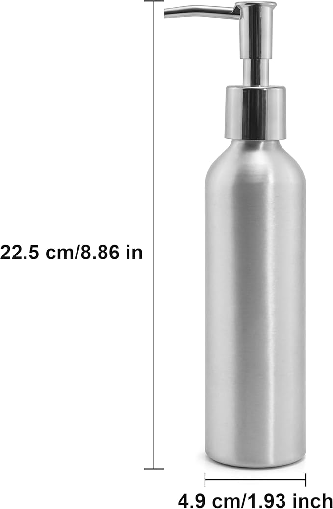 Elitzia ETAW02S ETAW03 Massage Oil Warmer Use Metal Pump Bottle Dispenser 1 - Image 9