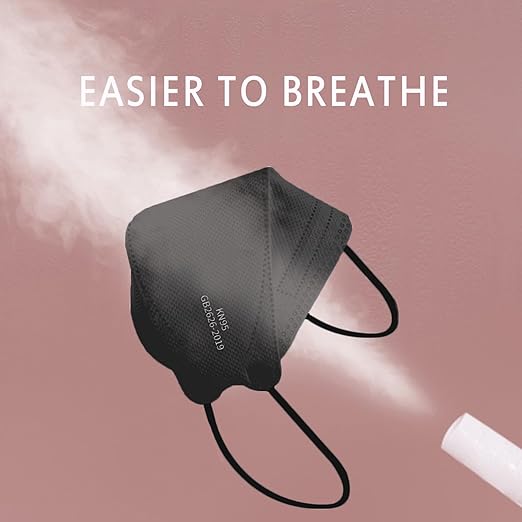 Borje KN95 Face Masks, Individually Wrapped Respirator Mask Filter Efficiency - Image 3