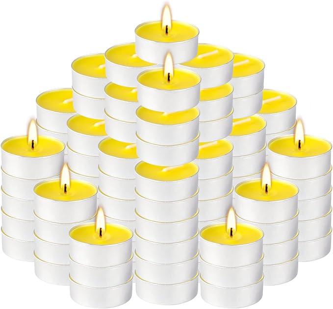 100 Pack Scented Tealight Candles - Image 2