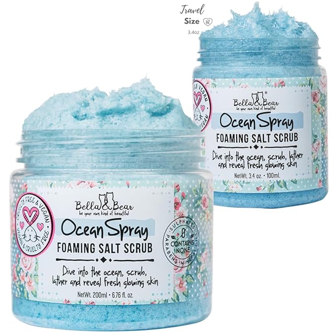 Bella & Bear Ocean Spray Scrub, No Sulphates, No Harmful Chemicals, Cruelty-Free - Image 7