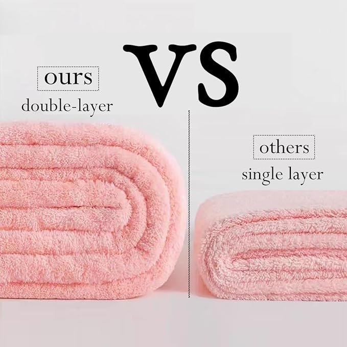 Microfiber Hair Drying Towel Wrap - Image 5