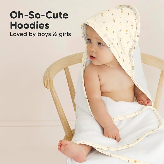 KeaBabies Hooded Baby Towel for Newborn - Image 7