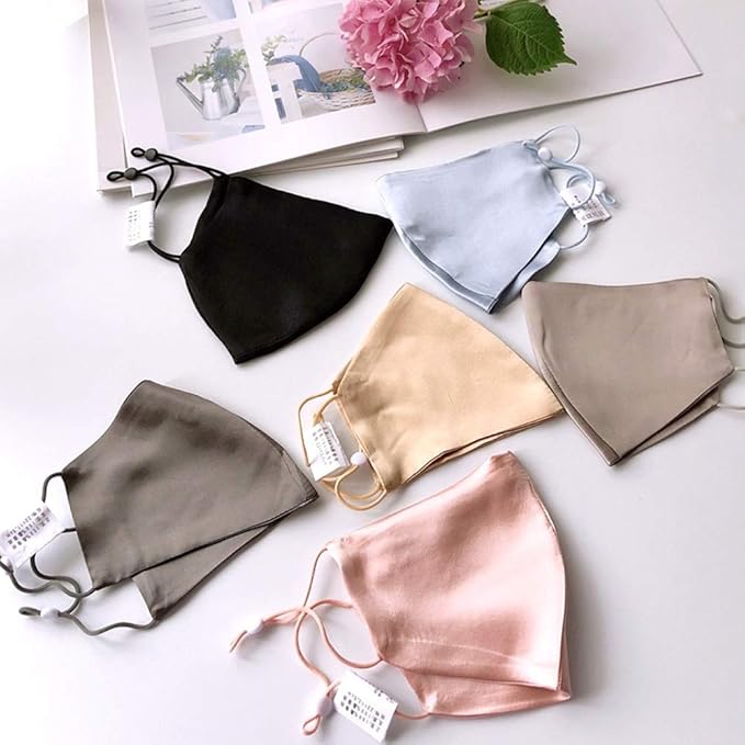 ROSEWARD 100% Mulberry Silk Face Mask - Image 6