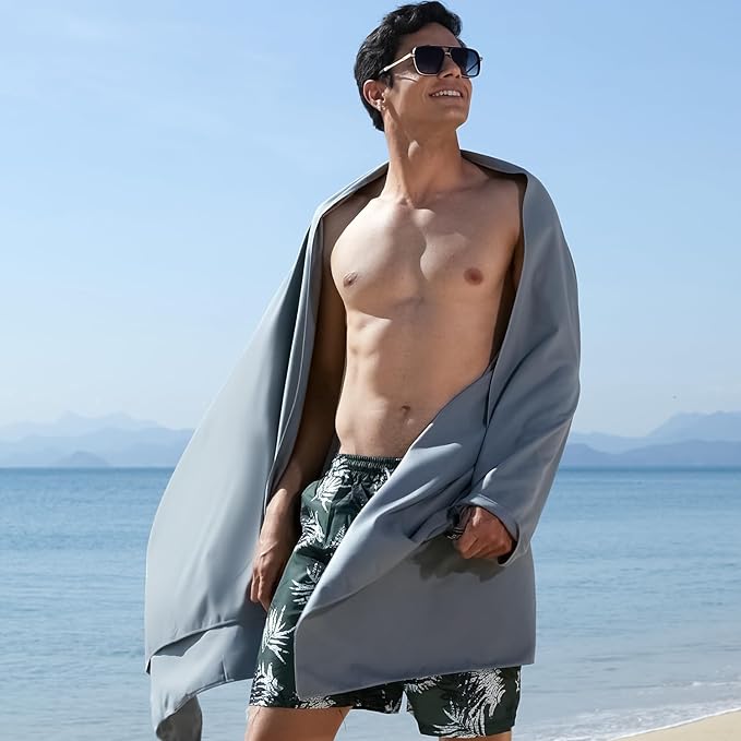 Rainleaf Microfiber Towel Perfect Travel & Gym & Camping Towel. Quick Dry - Image 7