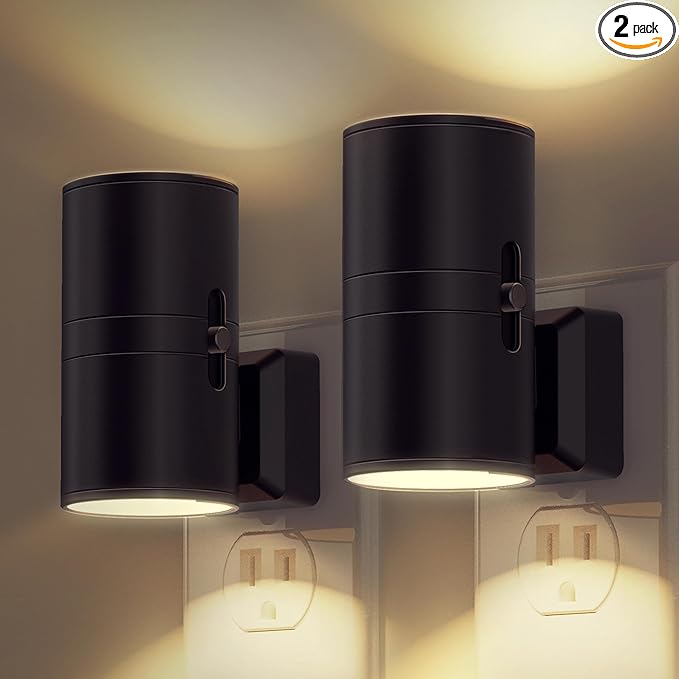 L LOHAS LED Night Light Plug in, Modern Night Lights Plug into Wall, Dusk to by LLOHASLED