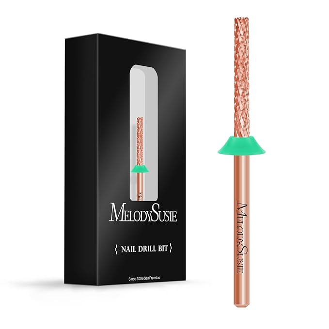MelodySusie Super Long Mini Barrel Nail Buffer Bit, Professional Safety Carbide by MelodySusie