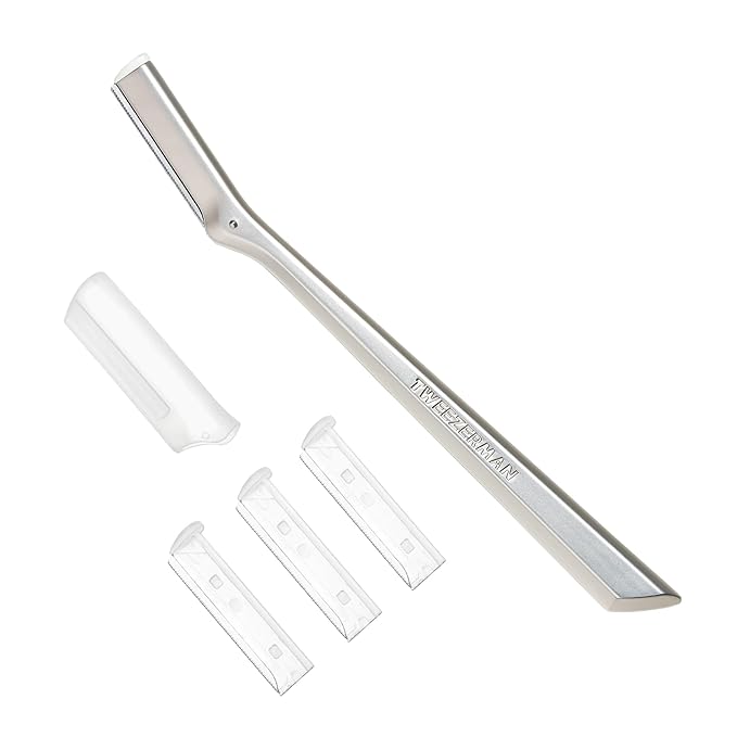 Tweezerman Stainless Steel Facial Razor by Tweezerman