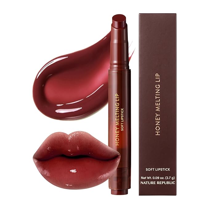 Nature Republic HONEY MELTING LIP PLUMPING SOFT LIP STICK, Hydrating Gloss by NATUREREPUBLIC