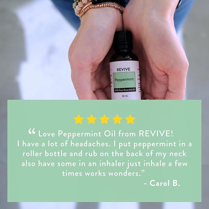Peppermint Essential Oil 120mL by Revive Essential Oils - Image 4