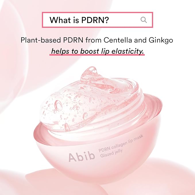 Abib PDRN Collagen Lip Mask Glazed Jelly 0.38 fl oz | Korean Lip Butter Balm - Image 5