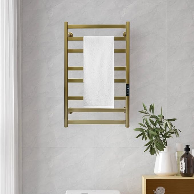 Towel Warmer Rack, Brushed Heated Towel Rack - Image 2