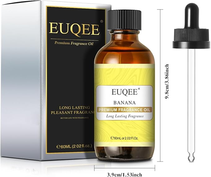 EUQEE 2.02 Fl oz Banana Fragrance Oil, Premium Fragrance Essential Oil - Image 2