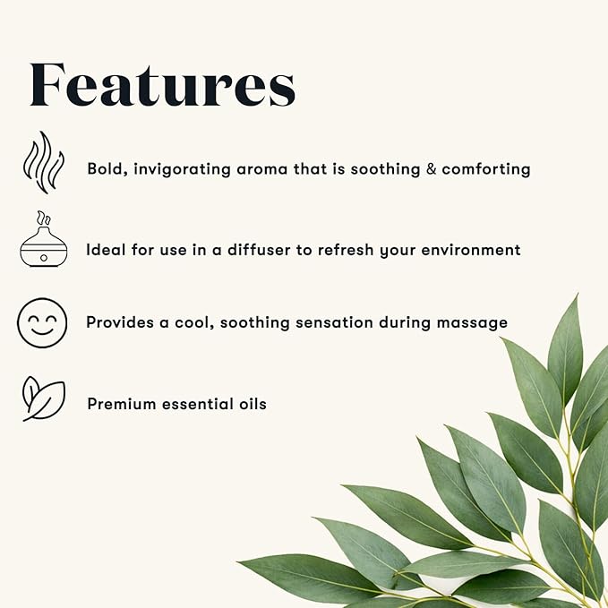 Young Living Eucalyptus Globulus Essential Oil | Cooling, Refreshing Aroma - Image 3