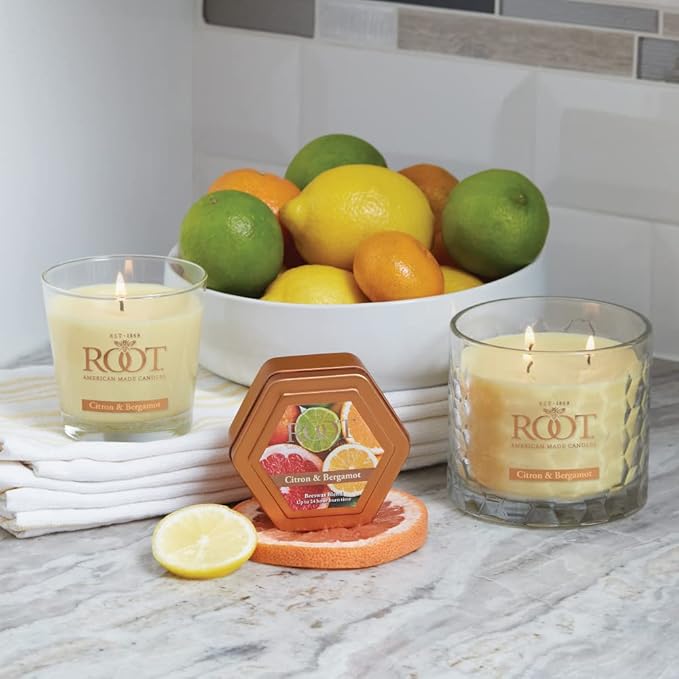 Root Candles Scented Candles Honeycomb Beeswax Blend Premium Handcrafted Candle - Image 8