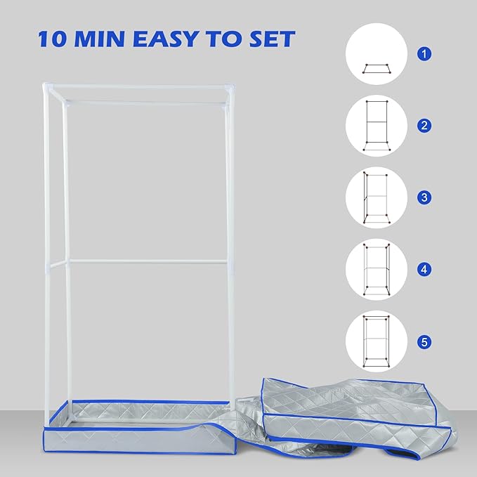 Portable Infrared Sauna, Full Size Far Infrared Sauna, One Person Sauna Tent - Image 7