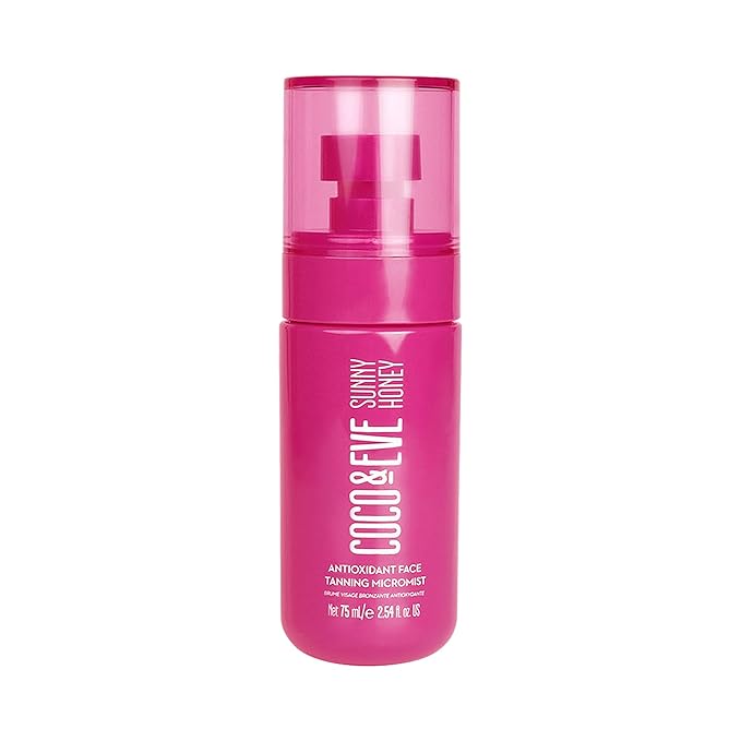 Coco & Eve Face Tanning Micromist – Sunless Facial Self Tanner Ultra Fine Mist by CocoEve