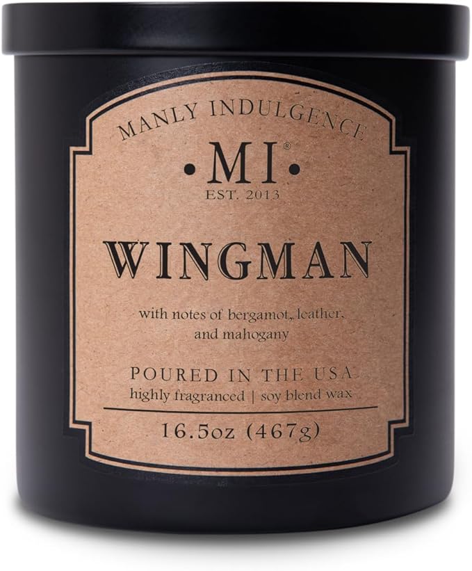 Manly Indulgence Wingman Scented Candles by ManlyIndulgence