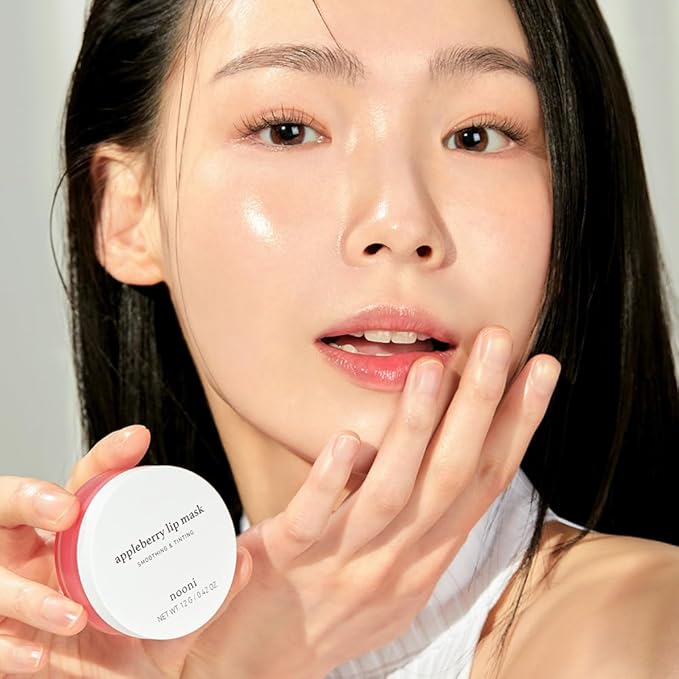 NOONI Vegan Appleberry Lip Mask Overnight – Hydrating Lip Balm & Butter - Image 9
