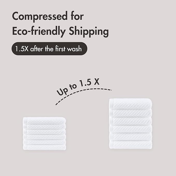 Madison Park 6-Piece Towel Washcloths Set - Image 10