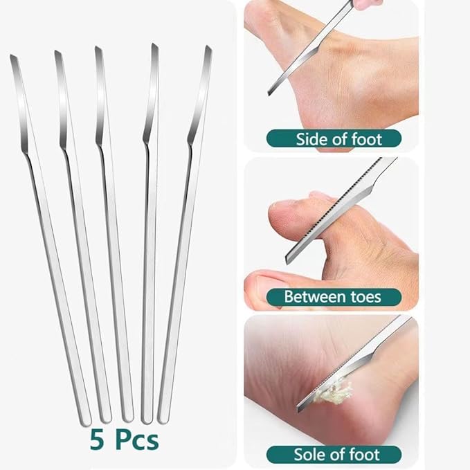 5 Pcs Professional Pedicure Knife Set Professional Ingrown Toenail Clippers - Image 3