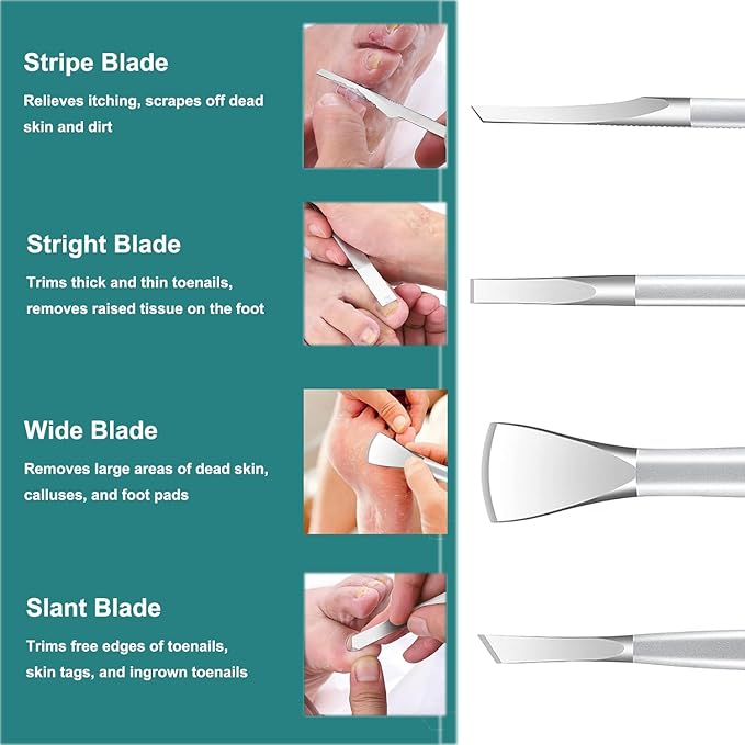 Pedicure Tools for Feet, Ingrown Toenail Treatment, Ingrown Toenail Removal Kit - Image 2