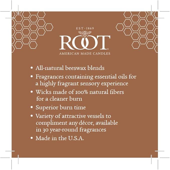 Root Candles Scented Candles Honeycomb Beeswax Blend Premium Handcrafted Candle - Image 7
