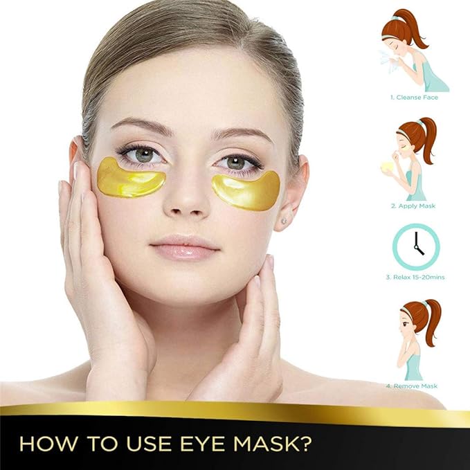 Jakuva 30 Pairs Eye Patches, Under Eye Patches - Image 5