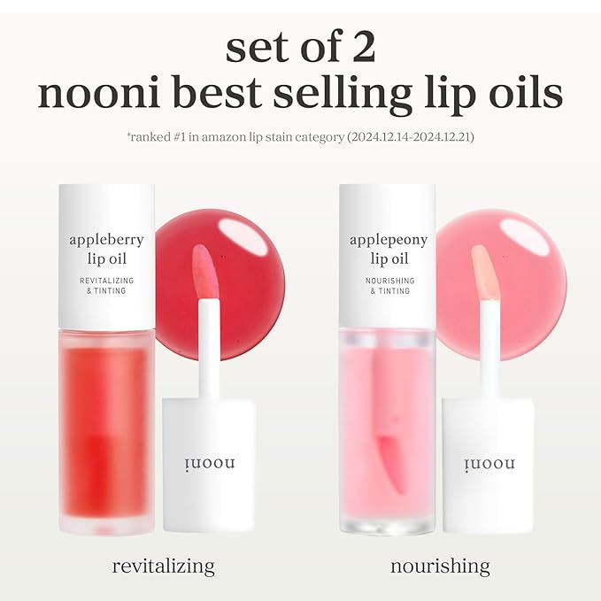 NOONI Korean Lip Oil Set - Image 3