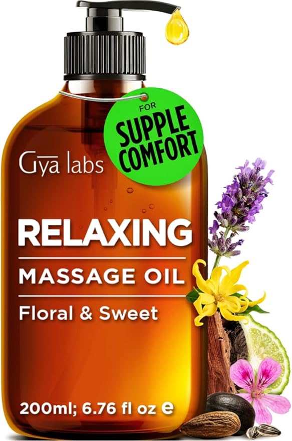 Gya Labs Relaxing Massage Oil by GyaLabs
