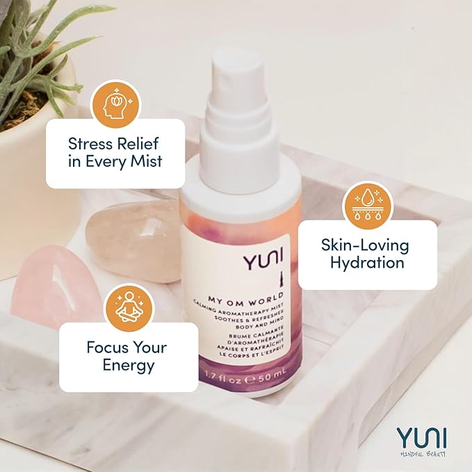 YUNI Travel Size Aromatherapy Body Mist | Essential Oil Spray - Image 3