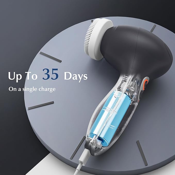 COSLUS FBX04 Facial Cleansing Brush Face Scrubber: 3 in 1 Bi-Directional - Image 6
