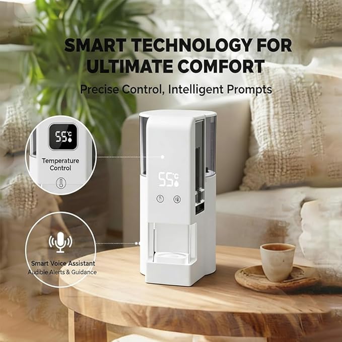 5s Fast Hot Towel Dispenser, 55°C Constant Temp, 500ml Tank, Auto-Dry & Safe - Image 4