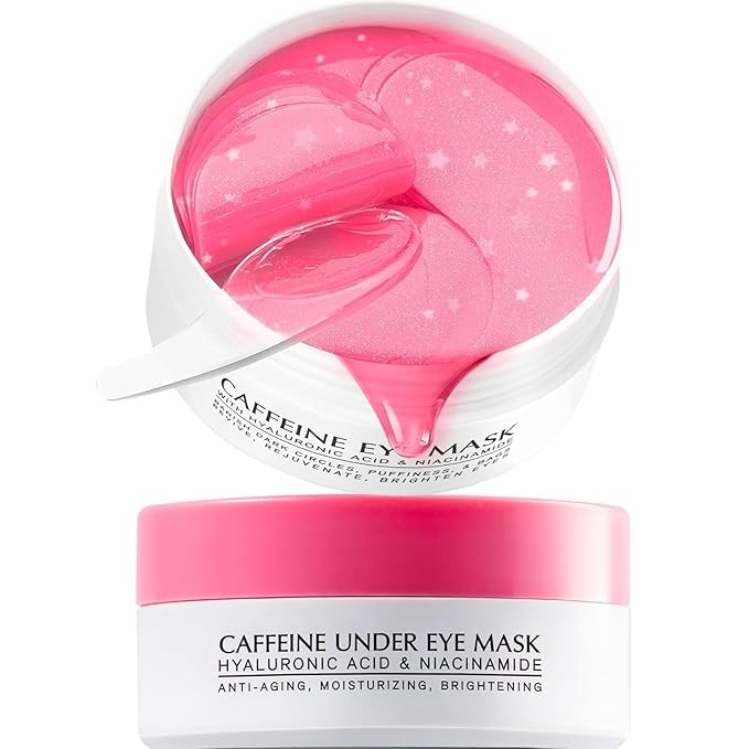 Under Eye Patches Kit: 120 Pcs Retinol & Caffieine Gel Eye Mask - Image 3