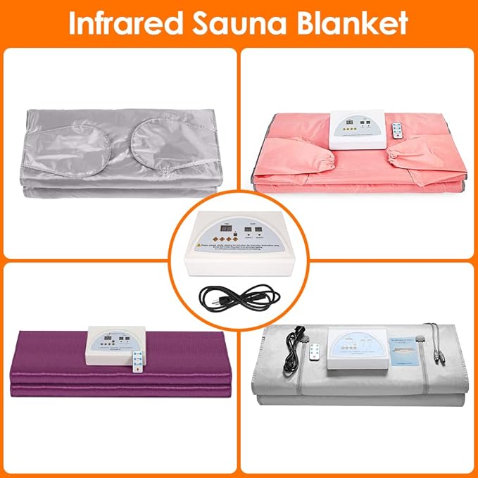 Infrared Sauna Blanket Controller, Digital Heat 2 Zone Sauna - Image 6