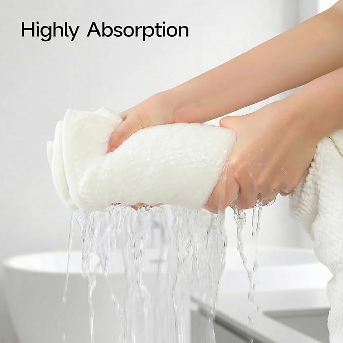 REDKISS Pack of 2 Jumbo Bath Sheets, 40 x 80 Inches Microfiber Bath Towels - Image 5