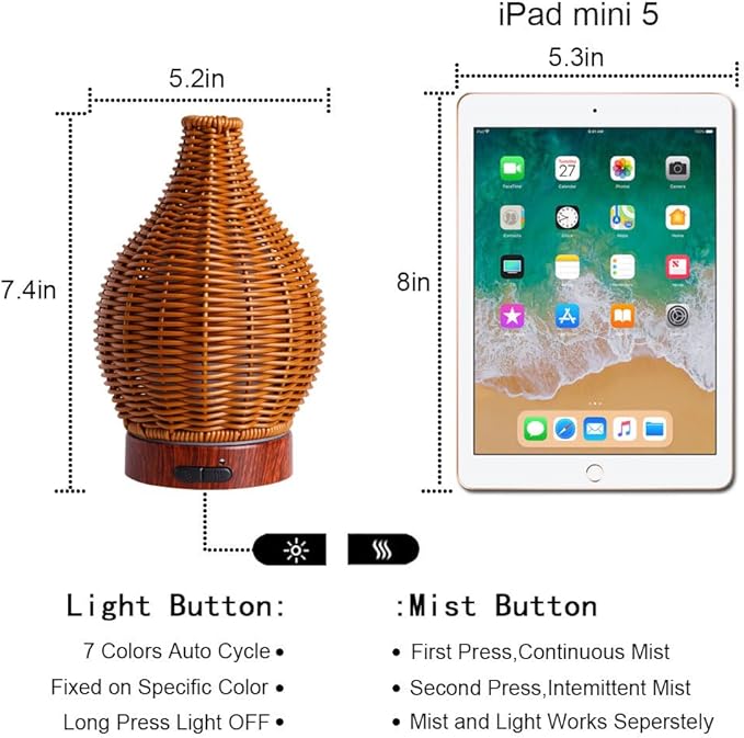 Handwoven Essential Oil Diffuser, Aromatherapy Diffuser - Image 5