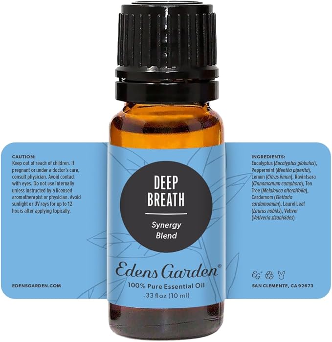 Edens Garden Deep Breath Essential Oil Blend- 100% Pure Premium Grade, - Image 9