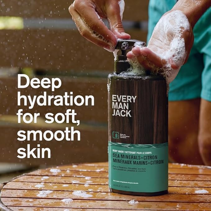 Every Man Jack Men’s Hydrating Body Wash - Image 4