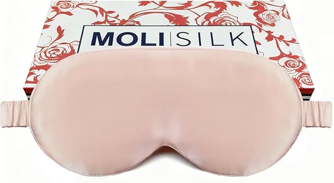 Luxury 22 Momme Mulberry Silk Eye Mask by MOLISILK