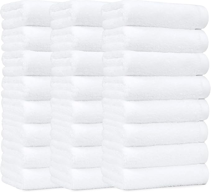 Amazon Basics Soft and Thick Cotton Hand Towels by AmazonBasics