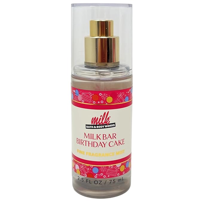 Bath & Body Works Milk Bar Bithday Cake 2-Pack Mini Fragrance Mists - Image 2