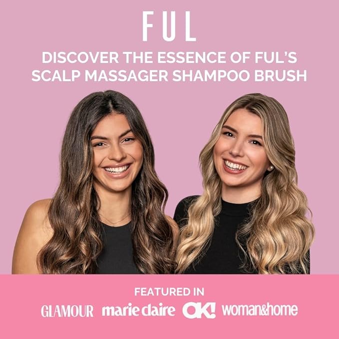 FUL Scalp Massager with Super Soft Silicone Brush - Image 7