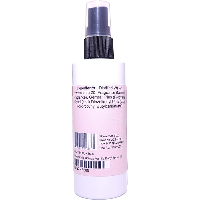 Blossom to Bath Pomegranate Orange Vanilla Body Spray - Image 5