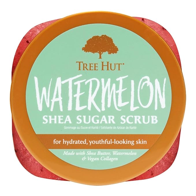Tree Hut Watermelon Shea Sugar Scrub, Mothers Day Gifts, Exfoliating, Hydrating - Image 2