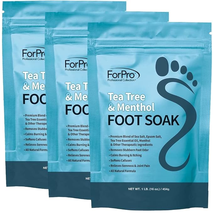 ForPro Professional Collection Tea Tree Oil & Menthol Foot Soak by ForProProfessionalCollection