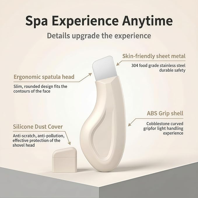 Sookga Blackhead Remover Tool, Stainless Steel Face Scraper - Image 4