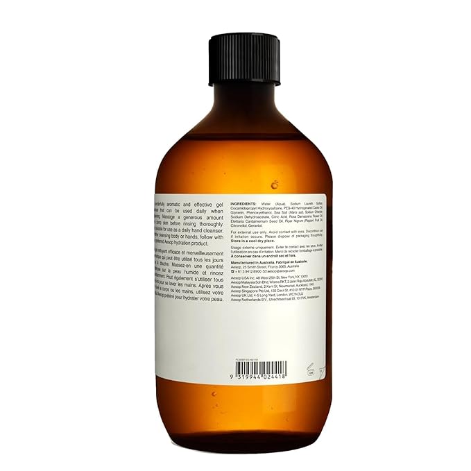 Aesop A Rose By Any Other Name Body Cleanser Refill | Gentle Shower Gel - Image 4